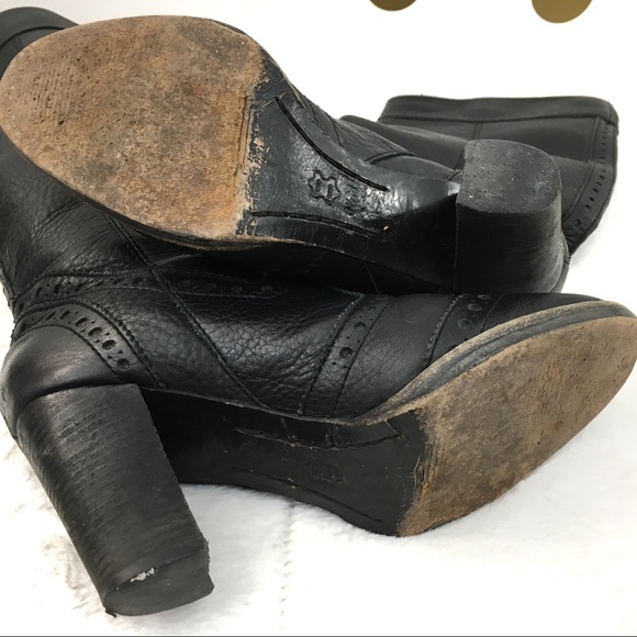 Michael Kors Black Leather Calf Boots - Picture 5 of 8